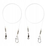 2x Przypon fluorocarbonowy Mikado Jaws Strong 25cm/15kg