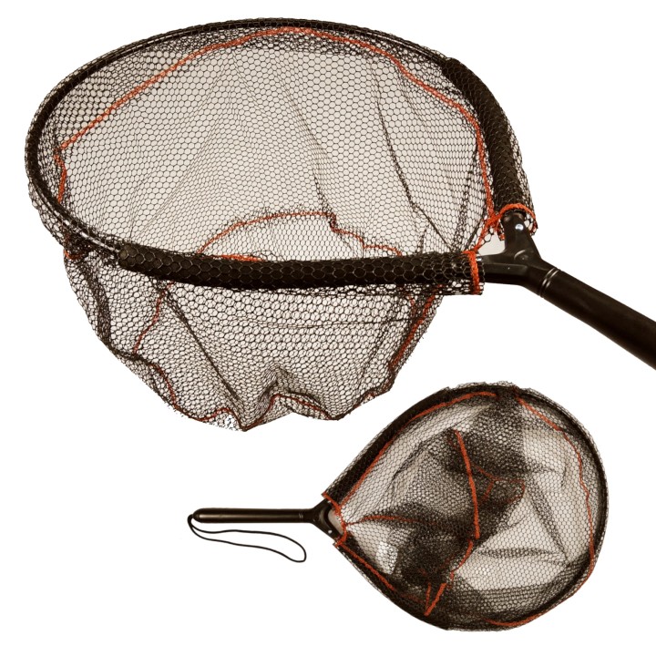Podbierak Spinning Pstrąg 70cm Gumowany Pływający Podbierak Spinning Pstrąg 70cm Gumowany Pływający - obrazek 1