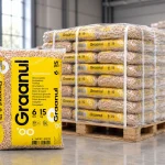 Pellet drzewny Graanul Invest ENplus A1 6mm Estonia paleta 975kg