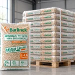 Pellet drzewny Barlinek ENplus A1 6mm paleta 975kg (65 worków po 15kg)