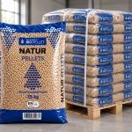 Pellet drzewny sosnowy Natur Pellet 6mm paleta 975kg